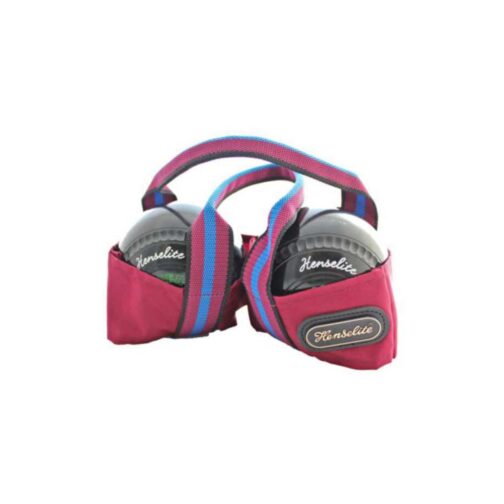 Henselite 2 Bowl Carrier-Burgundy