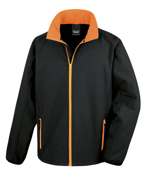 thumbnail image 2 of INK STITCH Custom Logo Men's Soft Shell Jacket – J317, Personalized Text Stitching 2 of 2
